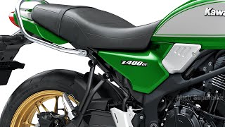 2024 Kawasaki Z400RS 4 Cylinder Will Follow The Success Of Ninja ZX4R [upl. by Florinda341]