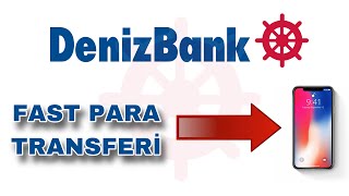 Denizbank Fast Para Transferi  Fast ile Para Gönderme Mobil Denizbank [upl. by Aulea]