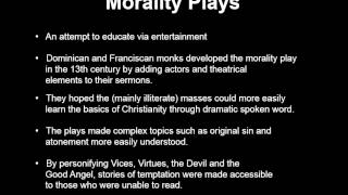 Morality Plays [upl. by Ennairol]