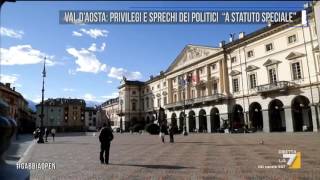 Val dAosta privilegi e sprechi dei politici a statuto speciale [upl. by Hadik]