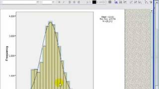 Creating a histogram in SPSS and binning the data [upl. by Silden]