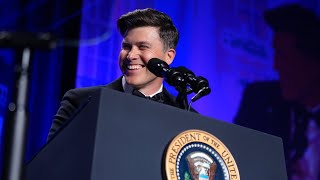 Top 7 jokes Colin Jost made about Trump at White House Correspondents’ Dinner [upl. by Mapel]