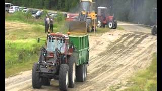 Traktorit vedossa Rantasalmella 16 07 2011wmv [upl. by Publius]