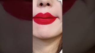 lipstick tutorial red shade💄 bholikelayansse nidhisharma gulshanmusic bholenath [upl. by Eidod]