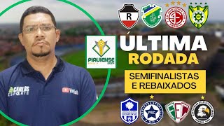 Última rodada do Piauiense 2024 River Oeirense Altos e Parnahyba nas semifinais [upl. by Teodoro]