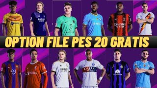 PES 2020  Next Season Patch 2024UPDATE OPTION FILE 2024 PS4 PS5  DOWNLOAD and INSTALLATION [upl. by Delora]