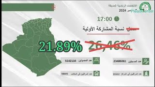 Chiffres sur la participation aux présidentielles 2024  Comment Charfi a manipulé les Algériens [upl. by Nnyleitak]