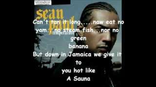 SEAN PAUL TEMPERATURE with LYRICS1 BY rdarshan0 [upl. by Ahsinahs]