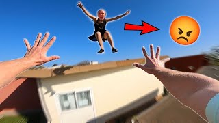 ESCAPING ANGRY GIRLFRIEND Epic Parkour Chase [upl. by Evie]