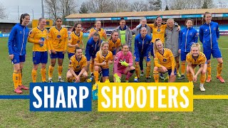 SHARP SHOOTERS EVERTON WOMEN TRAINING GAME  WHICH TEAM WILL SCORE THE MOST GOALS [upl. by Airtina951]