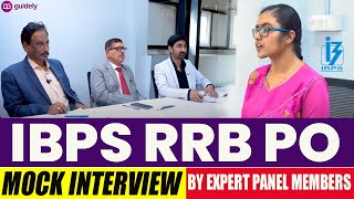 IBPS RRB PO Mock Interview 2024  RRB PO Interview  IBPS RRB PO Interview Preparation  Guidely [upl. by Julienne]