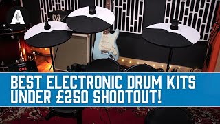 Best Electronic Drum Kits UNDER £250 Shootout  Alesis Vs Tourtech [upl. by Breban]