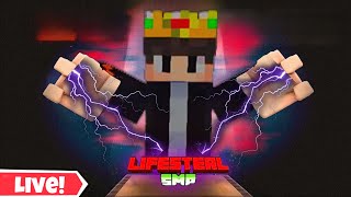 Minecraft smp live 247 Lifesteel server javaPe 120 119 118 [upl. by Anayik]