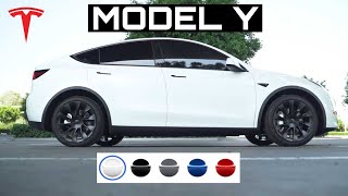 Tesla Model Y Paint Colors  Pros and Cons of Each [upl. by Maximilien]