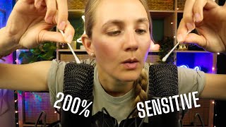 Doing ASMR Triggers at 200 Sensitivity 🤯 [upl. by Lananna571]