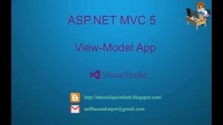 ASPNet MVC5  ViewModel Application  Database  SQL Server  Visual Studio 2013 [upl. by Priestley]