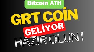 Bitcoin Son Durum l GRT Coin Analiz l Hedef ve Yorum [upl. by Oirotciv]