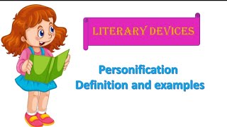 Personification definition and examples [upl. by Duwalt]