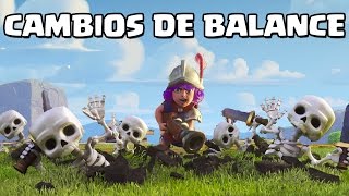 ¡¡CAMBIOS EN EL BALANCE ¡SALUDAD AL TRONCO  Clash Royale con TheAlvaro845  Español [upl. by Prady]