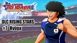 DLC ÉTOILES MONTANTES 7 HYÛGA  Captain Tsubasa Rise of New Champions [upl. by Leirbma]