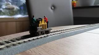 Bachmann H0 Draisine mit beweglichen Figuren [upl. by Eirbua]