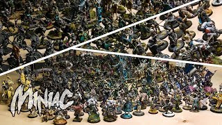 My ENTIRE Painted Miniature Collection [upl. by Alaik]