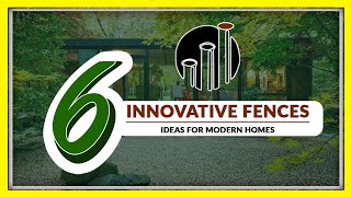 6 innovative fencing ideas for modern homes [upl. by Charo]