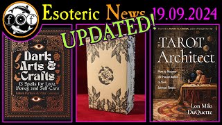 UPDATED New Occult Books  Events  Stuff  19th September  2024 [upl. by Dixil]