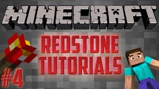 Minecraft 18 Redstone Tutorial 4  Redstone Clocks [upl. by Clemens]