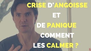 Crise dANGOISSE et attaque de PANIQUE comment les CALMER rapidement [upl. by Llertal]