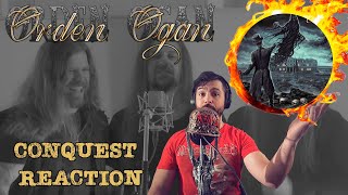 Orden Ogan  Conquest Reaction from New album The Order of Fear [upl. by Hairahs]