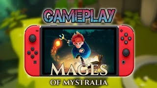 Mages of Mystralia  Gameplay Nintendo Switch [upl. by Kcirreg]