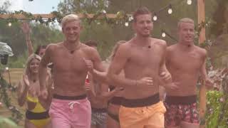 Everyone gets kissed  see the wet competition in Love Island Sweden 2018 [upl. by Aicirt]