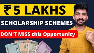 Best Scholarship Schemes for College Students  FREE Scholarship for Every Student [upl. by Niuqauj62]