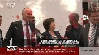 Inauguration dEuralille [upl. by Yatnoed]