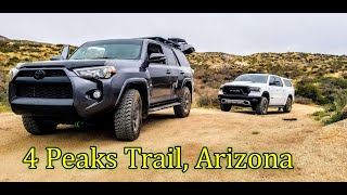 Why you NEED to do THIS OffRoad Trail in Arizona 4 Peaks [upl. by Arraek]