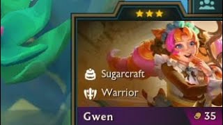 ⭐⭐⭐ 4 Cost Gwen in new SET 12 of TFT [upl. by Cassy]