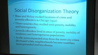 Analyses Between Drug and Robbery Offenses Based on Social Disorganization Theory [upl. by Stelle]