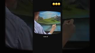 Çocukken hayranlıkla izlediğim Şimdi hayallerimi gerçekleştiriyorum shorts bobross drawing art [upl. by Aleit459]