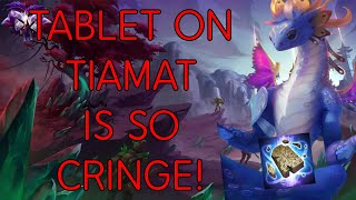 TABLET ON TIAMAT IS A CHEAT CODE  Masters Ranked Duel  Smite Tiamat Gameplay [upl. by Louisa965]