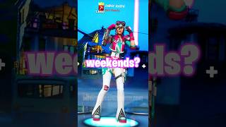 What Do You Like To Do On WEEKENDS 🤔 fortnite shorts [upl. by Lonyer]