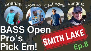 Open Pros PickEm 2024 Bass Elite Series Stop 7 Smith Lake Ep 8 [upl. by Shiau]