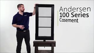 Andersen 100 Series Casement Window Overview [upl. by Corabel]