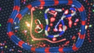 NEW SLITHERIO SKIN Slitherio COP  POLICE Gameplay New Hack Slitherio Mod Skin Police Officer [upl. by Marsland]