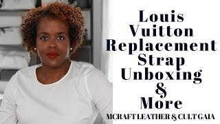 Louis Vuitton Strap Replacement  MCraft Leather and More [upl. by Sklar]