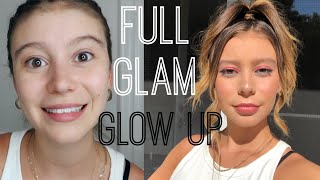 FULL GLAM GLOW UP  G Hannelius [upl. by Ahsiuqel]