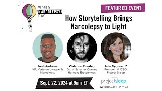 World Narcolepsy Day 2024 Featured Event How Storytelling Brings Narcolepsy to Light [upl. by Eneleoj]