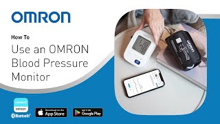 How to use an Omron Blood Pressure Monitor [upl. by Fayette564]