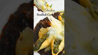 Stuffed Big shell pasta Conchiglie recipe tricolour independenceday [upl. by Deidre803]