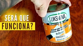 🪚 REMOVA TINTA DE MOVEL ANTIGO COM ESSE PRODUTO [upl. by Niwdog]